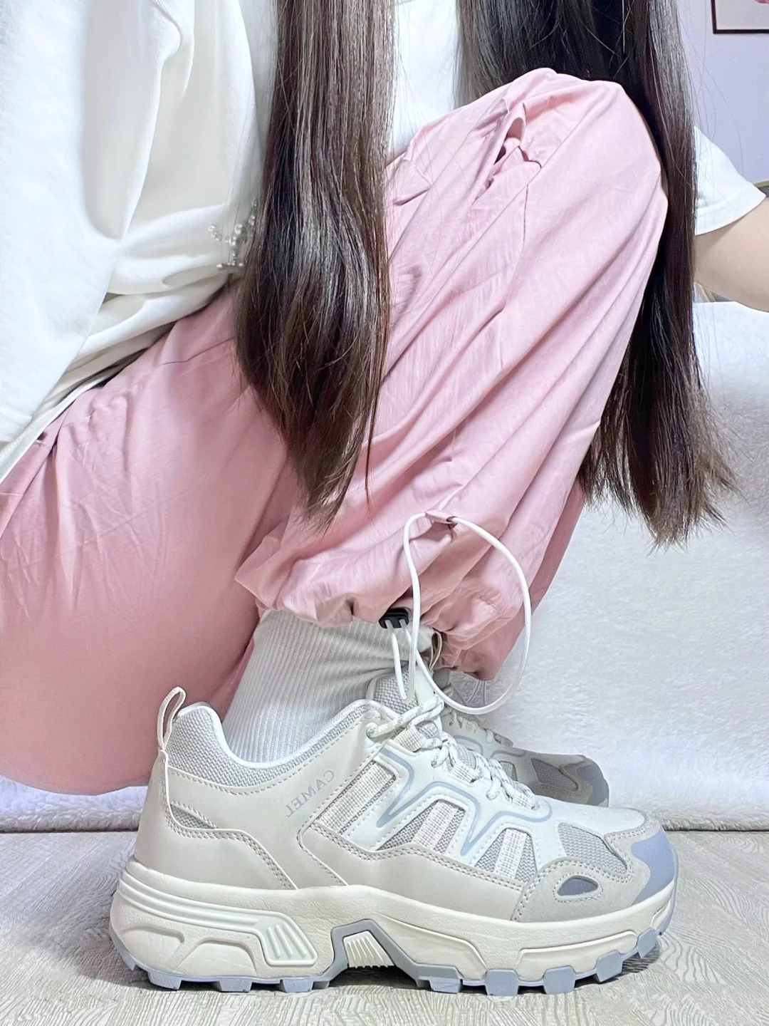 白月光鞋子！！🧗好看哭惹～