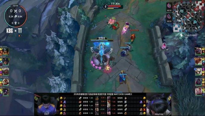 2026WRL夏季赛6月21号，第一场，第二局：TT 2-0 KBGMVP：TT