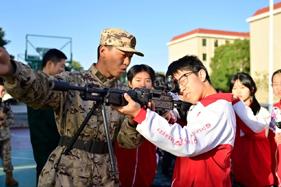 武警江西总队某部军营开放日（江西武警） 