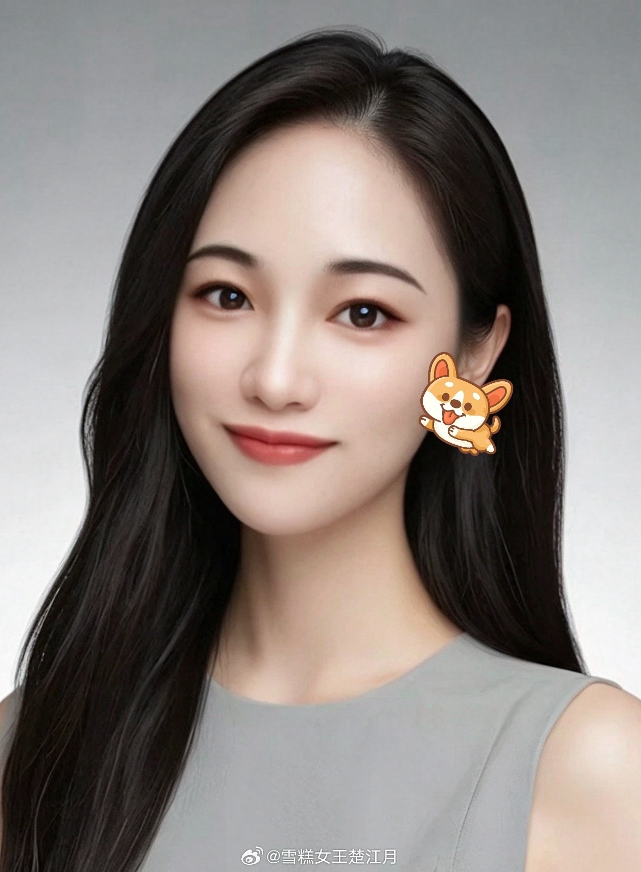 我将在入职一周年纪念日换上这张美美的AI职业形象照 