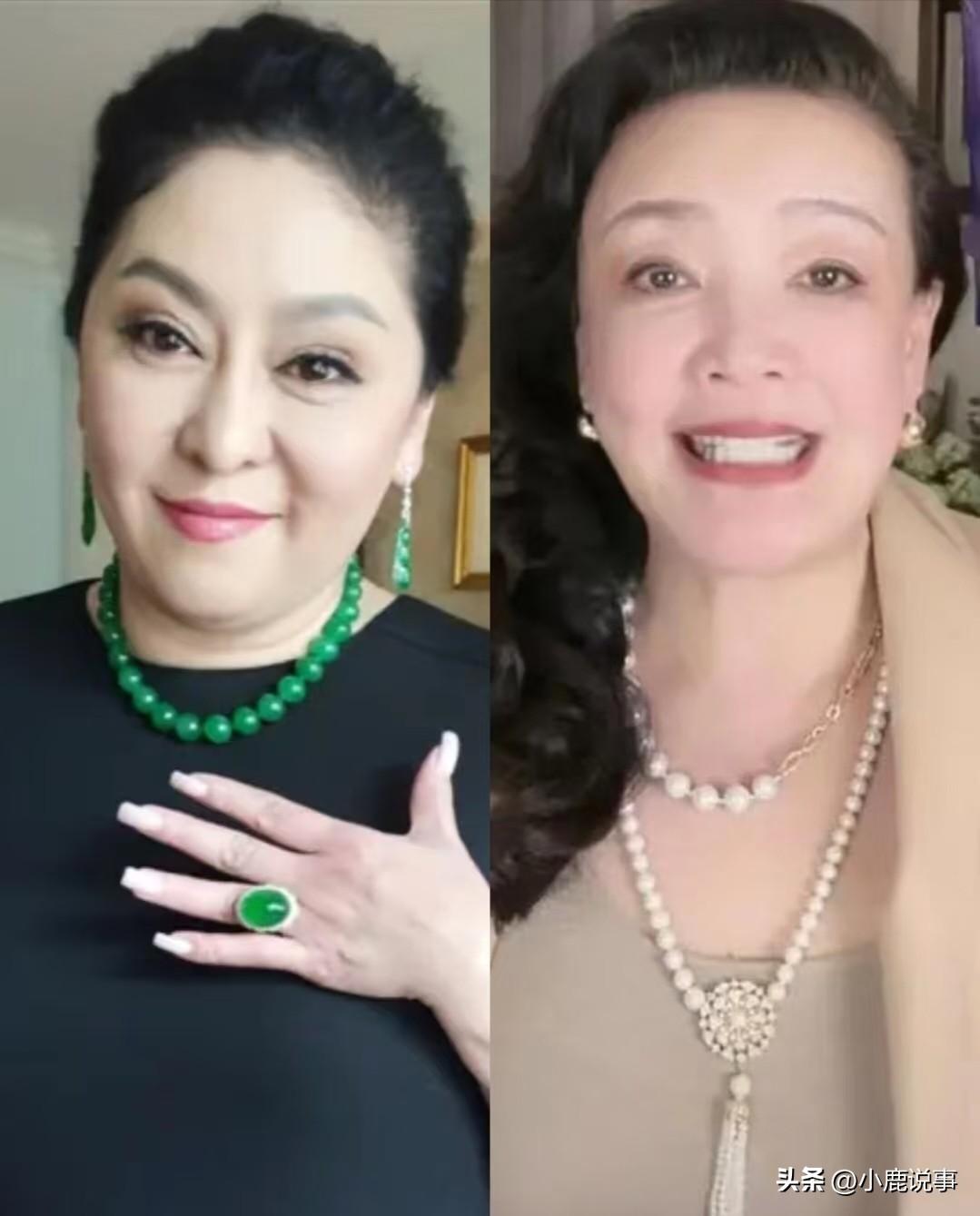 问所有的子女一个问题，
不要撒谎哦
左边是向太陈岚，1959年出生，
陪着丈夫打