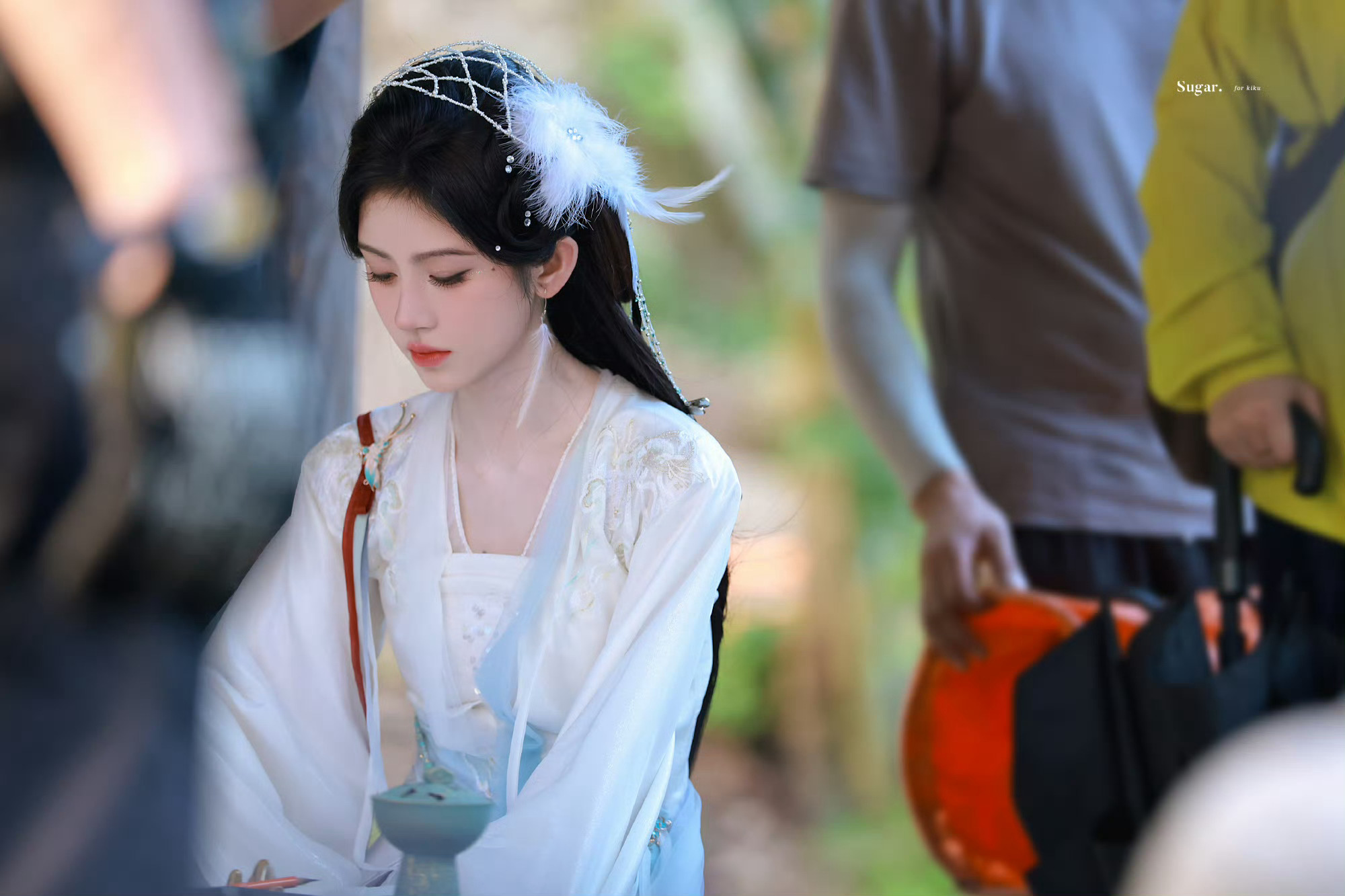 鞠婧祎 jjy鞠婧祎苏绿夏 jjy鞠婧祎万花世界 “你的星光 是秋天里的温柔坠落