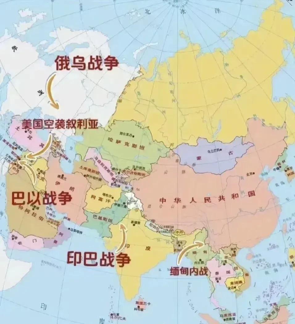 当前，全球局势日趋紧张，多场战争和冲突在亚洲、中东及周边地区激烈展开。其中，俄乌