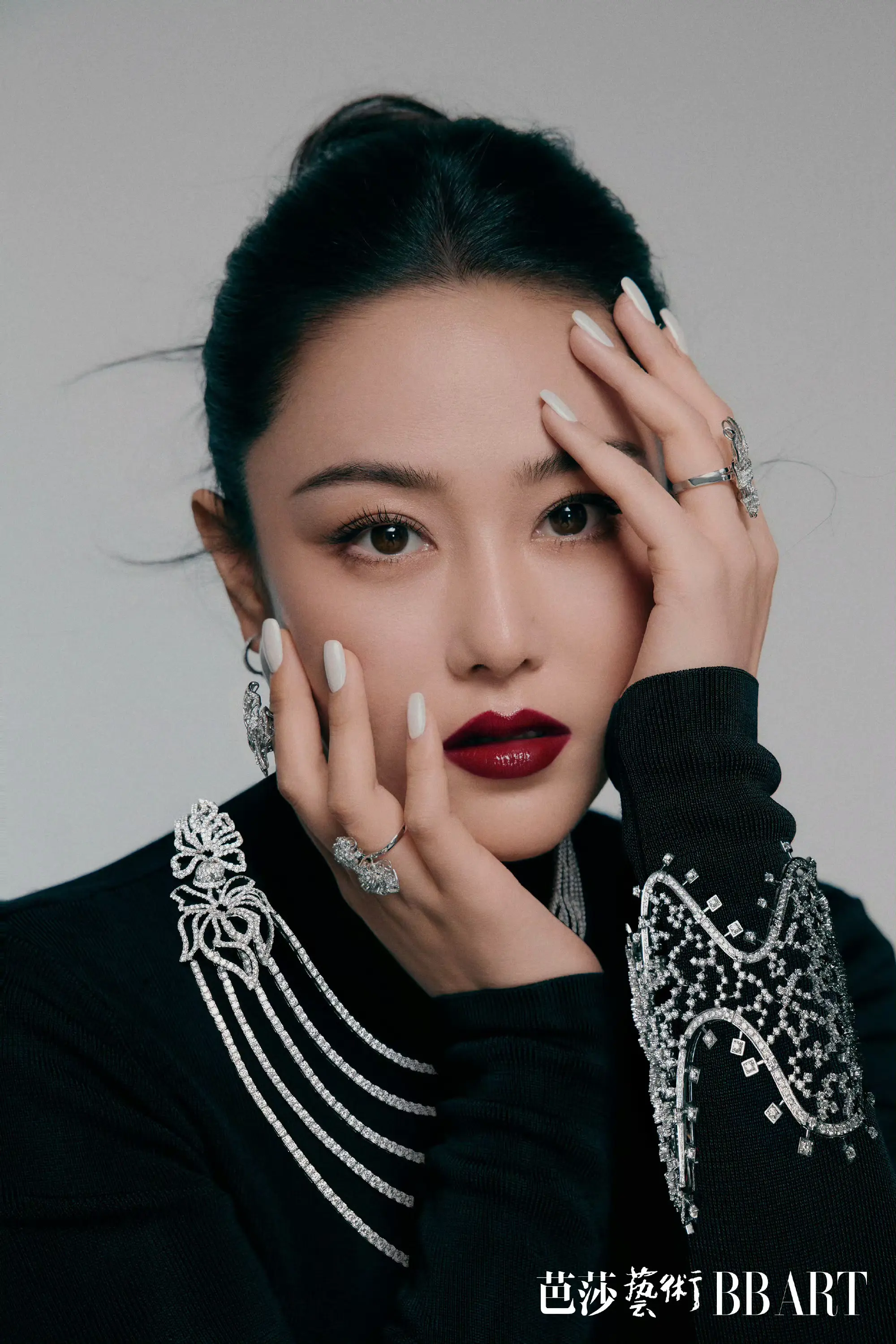 张馨予｜芭莎杂志封面。出图了，高级美