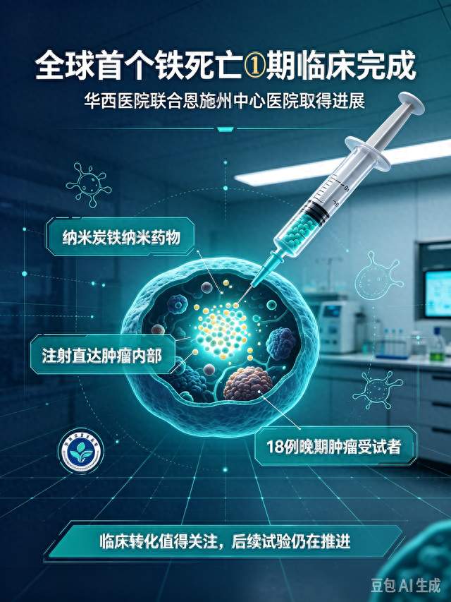 全球首个铁死亡抗癌药临床试验，国产技术迎来突破