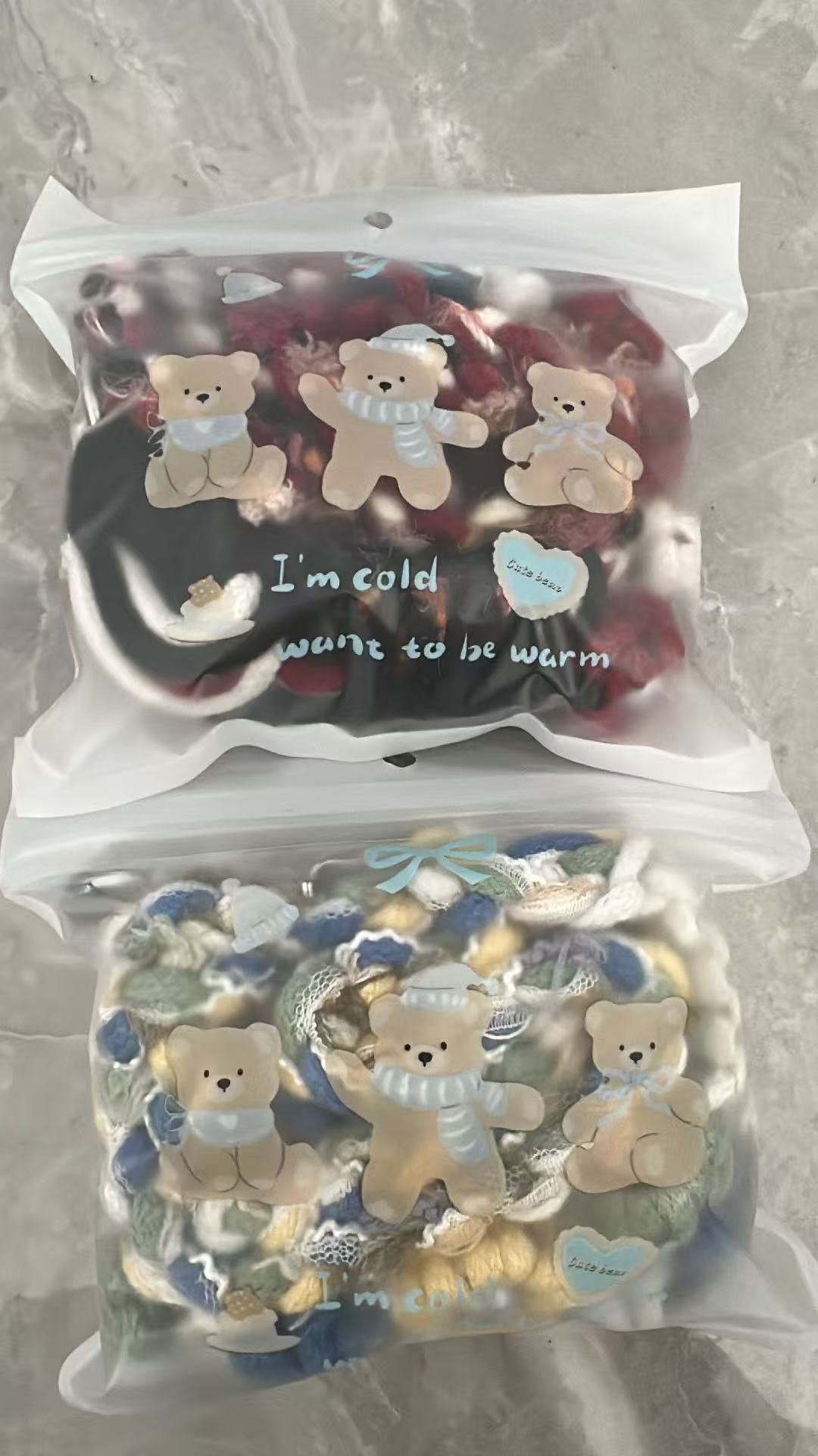 我真服了这个对尺寸没有概念的人，怎么买的所有袋子都紧紧巴巴的