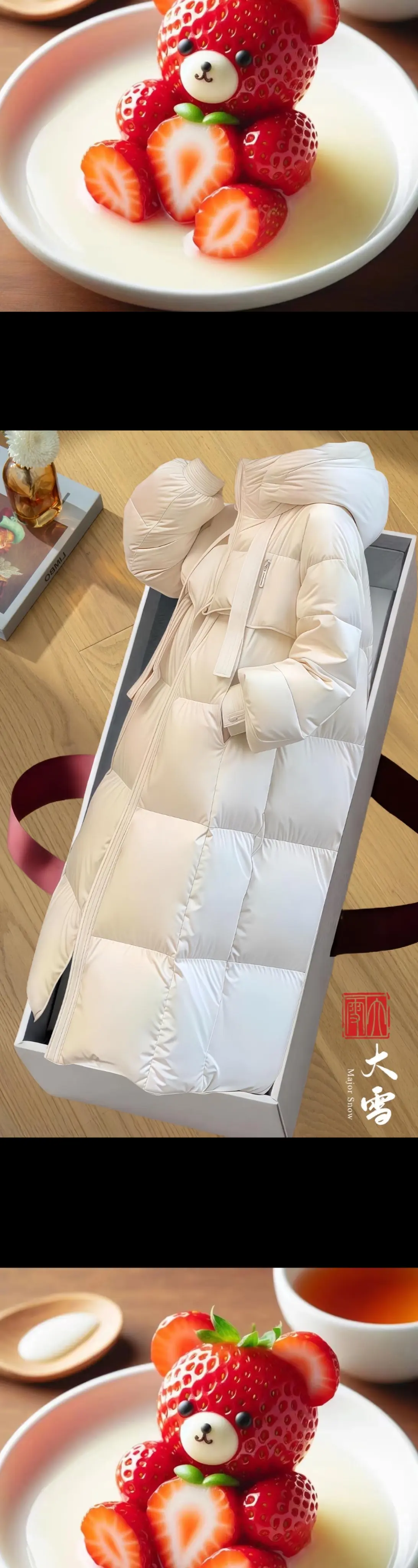 韩版连帽长款棉服外套!加绒加厚棉服修身或宽松的版型，拉链顺滑拉起，严丝...