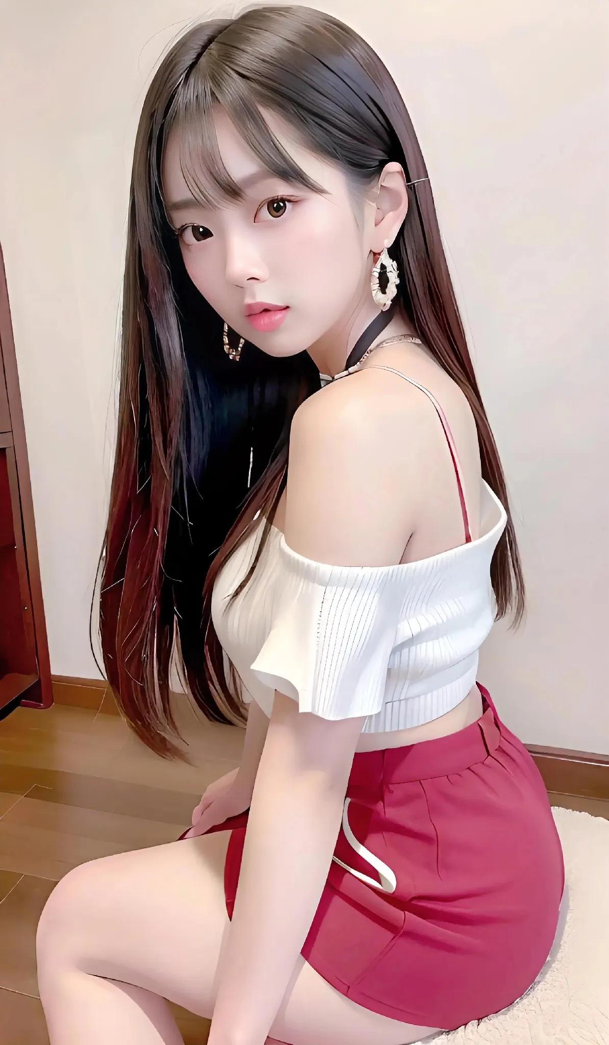   美女是那样的动人，她们那迷人的微笑，优雅的举止，以及流畅的身材，总能够引起人