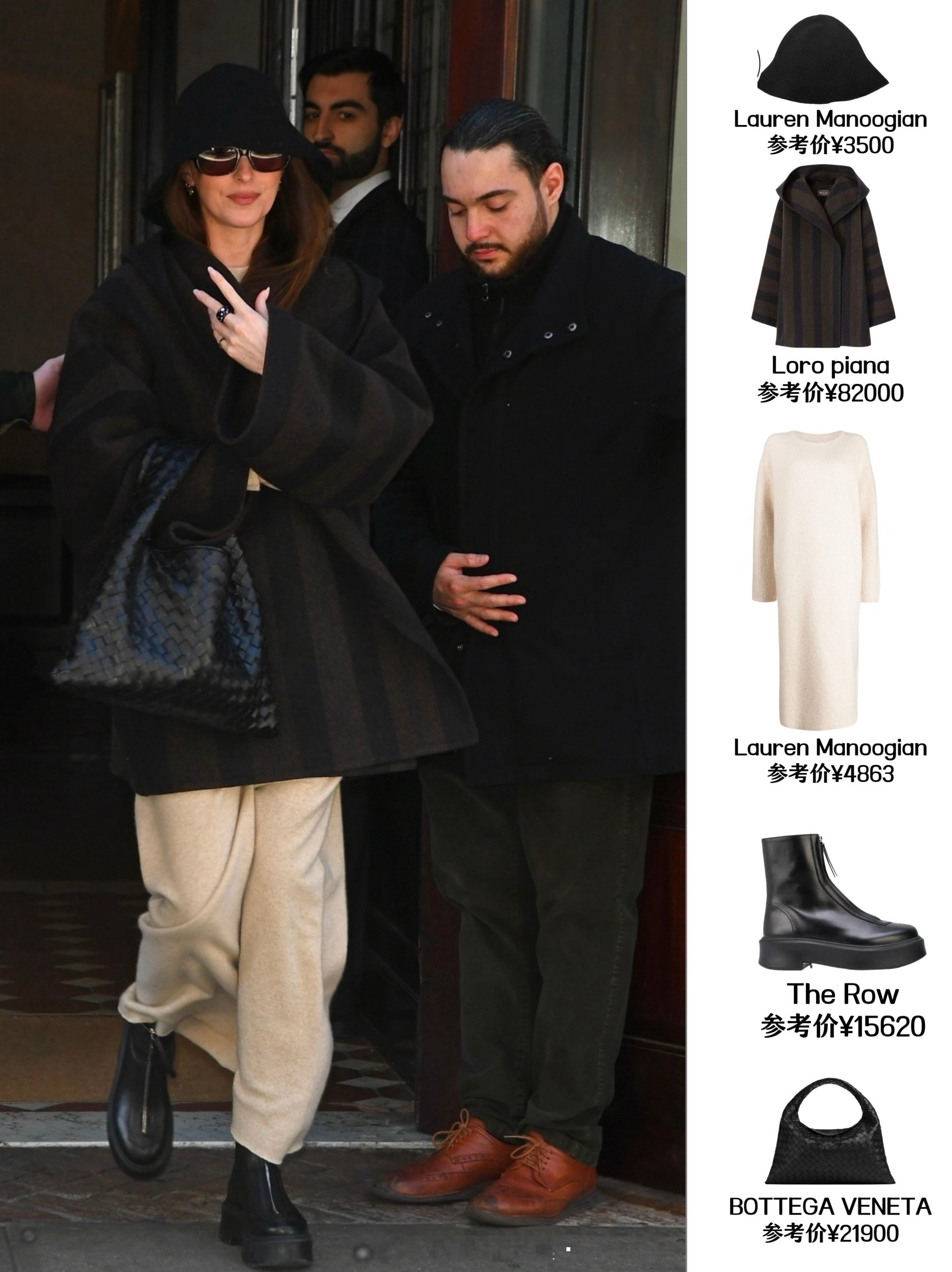 #DakotaJohnson[超话]# 极简奢牌，明明是美国人，却自带法式气质！