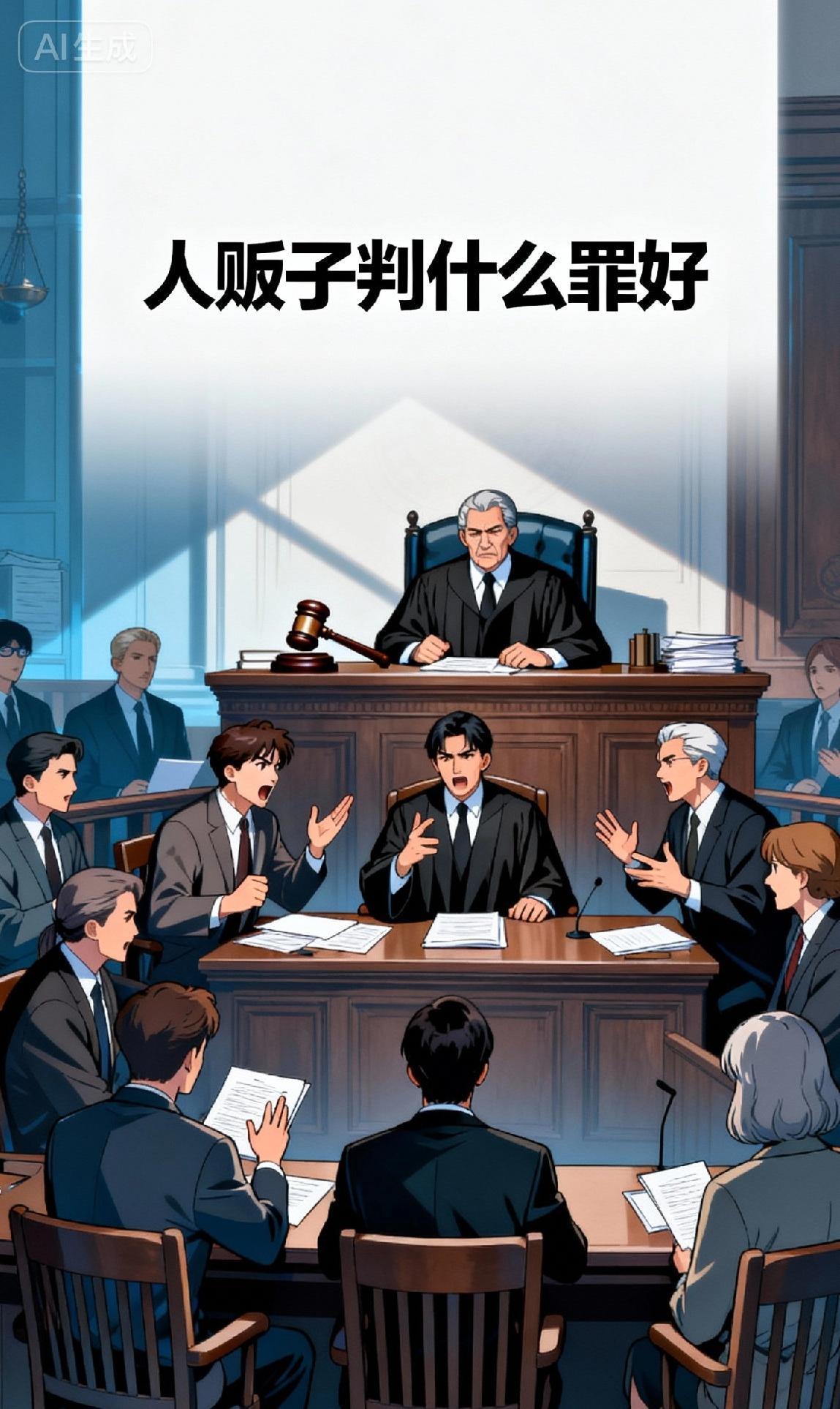 故意拐卖的人贩子，死刑
被迫拐卖，但后面成了故意拐卖，无期徒刑
被迫拐卖，事后想