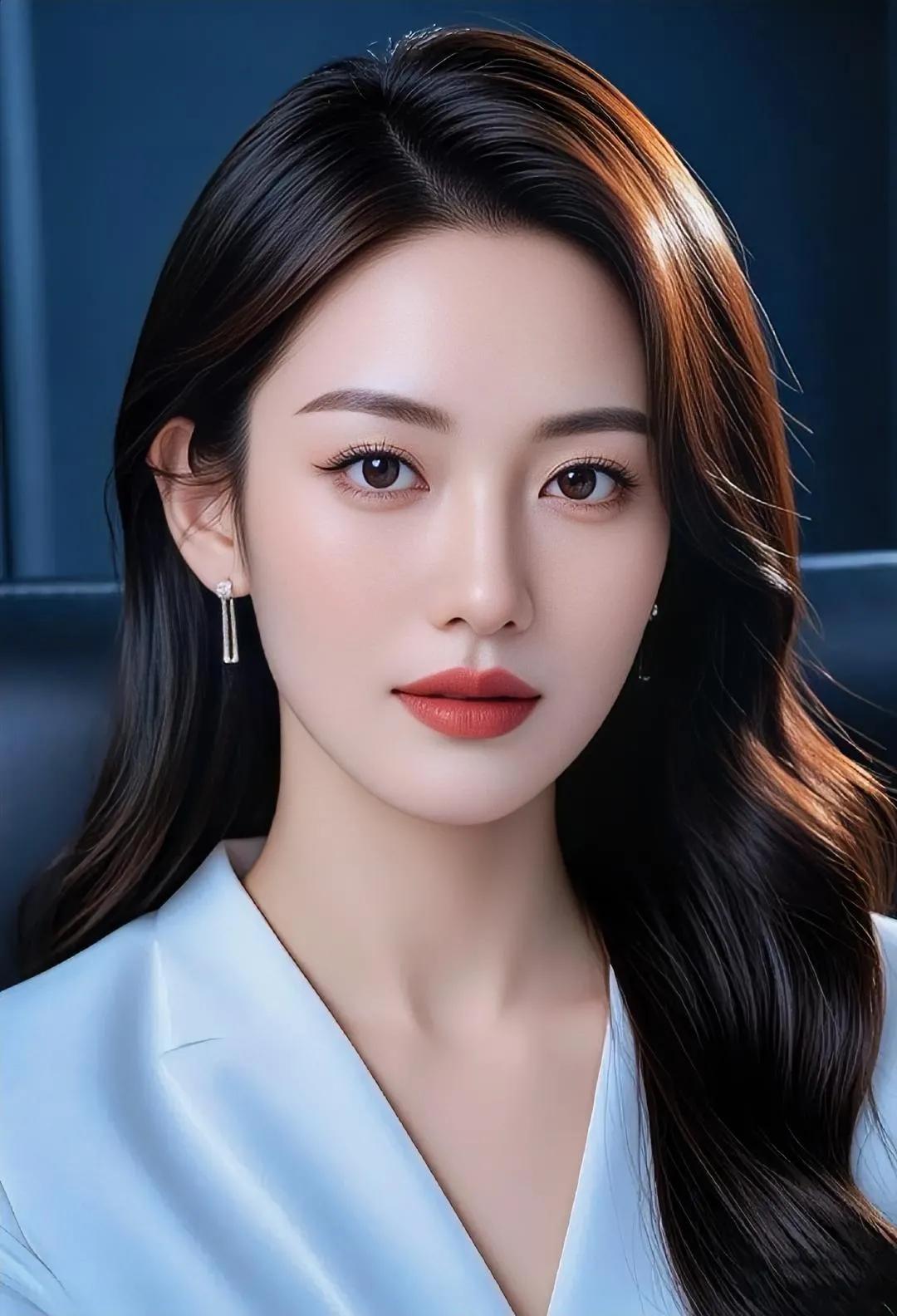 玉颜倾国色，眉目似秋波。姿娇容艳笑容甜 清纯一笑薄红颜