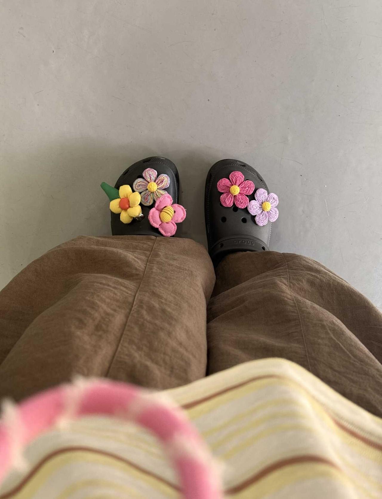 太美了这个鞋花 好多巴胺