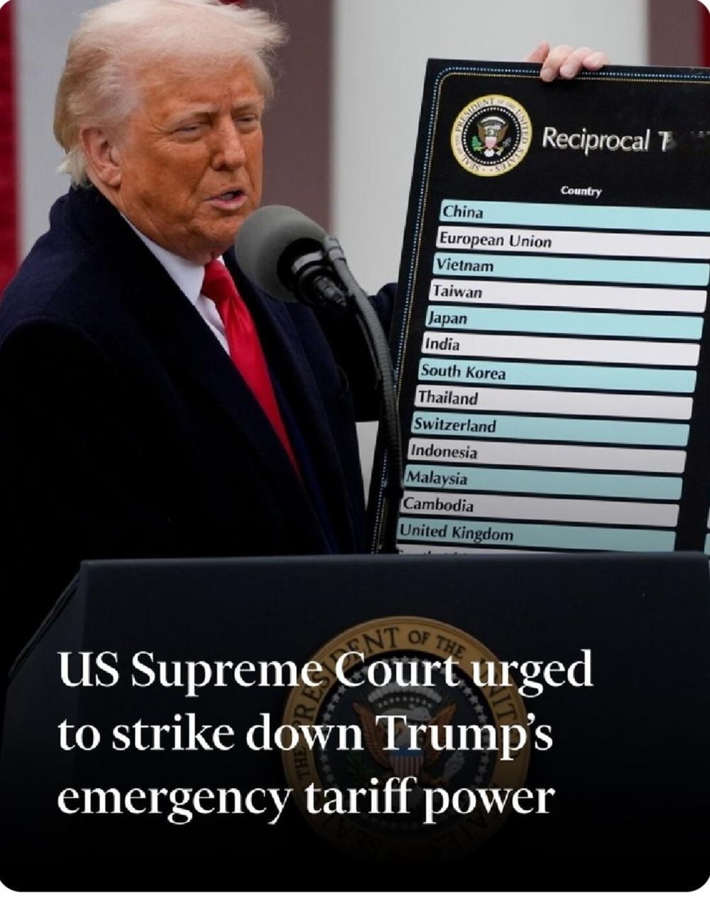 美国东部时间这个星期三将对美国和世界经济带来巨大影响

美国最高法院将在美国当地