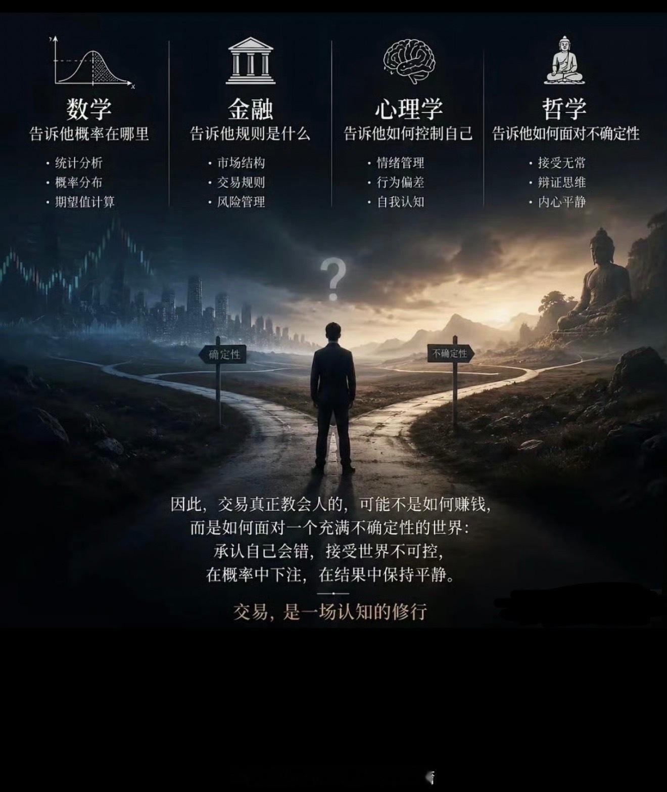 交易的坚持与知止：评估轨迹寻找钻石💎交易可能是最艰难的职业之一，起起落落伴随着