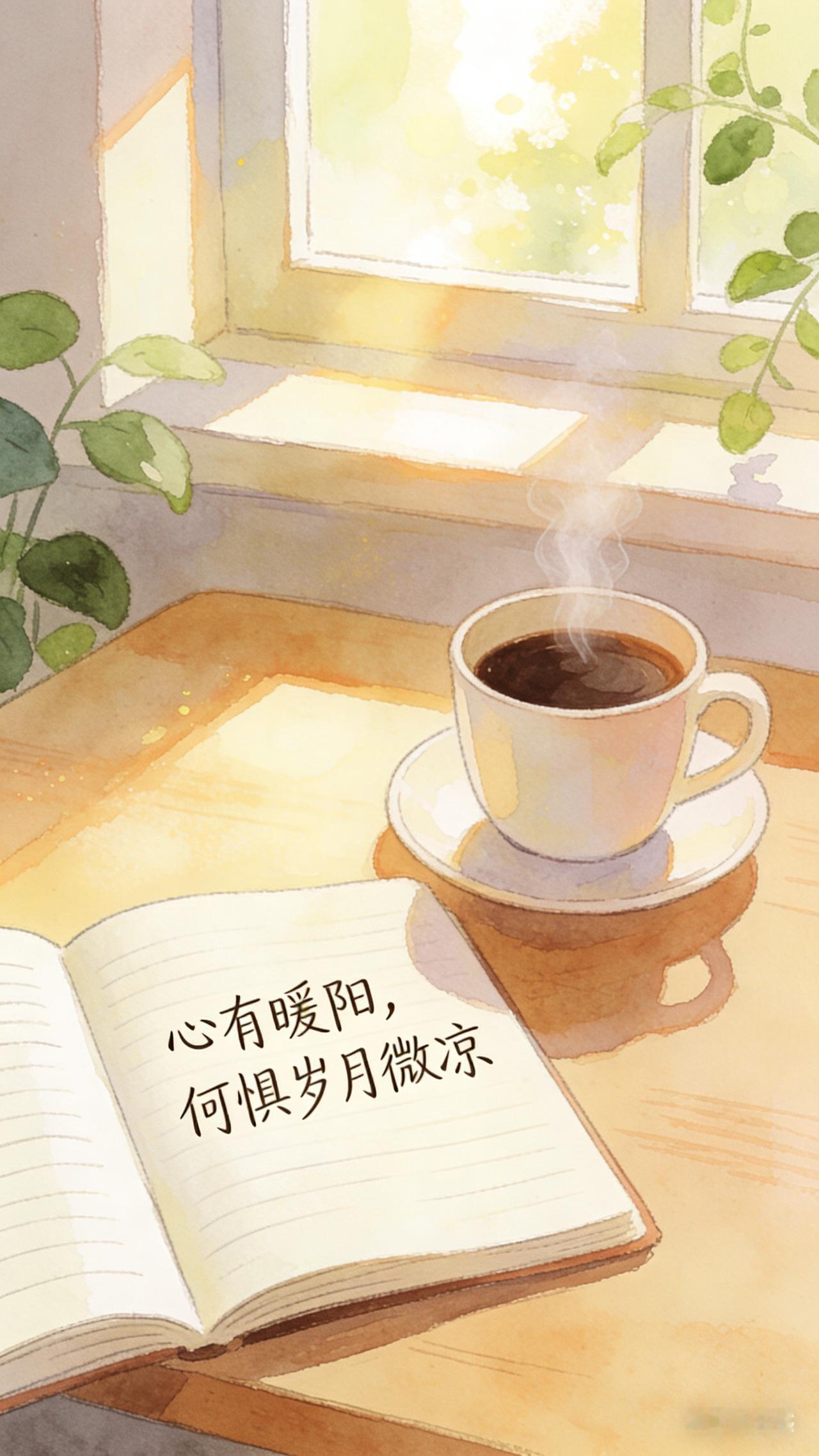 心有暖阳，何惧岁月微凉。新的一天，带着阳光出发，把烦恼都丢在风里。