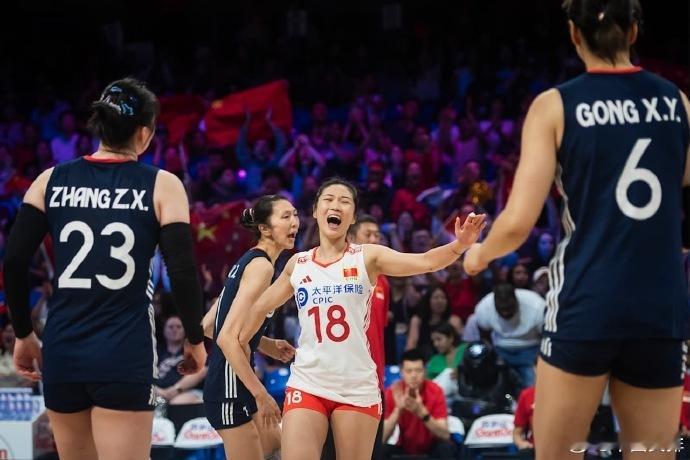 2025世界女排联赛中国女排vs美国女排 2025世界女排联赛美国站，中国女排3