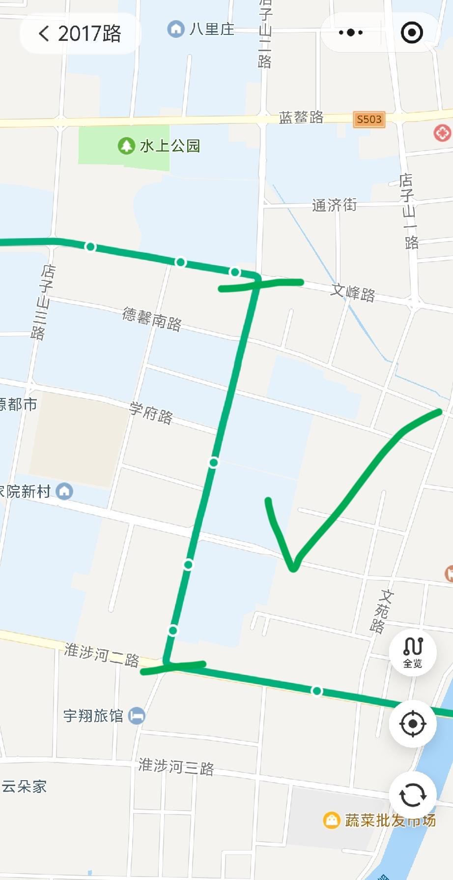 因即墨区店子山二路（文峰路——淮涉河二路）头遍沥青路面铺设完毕，即墨永昌公交20