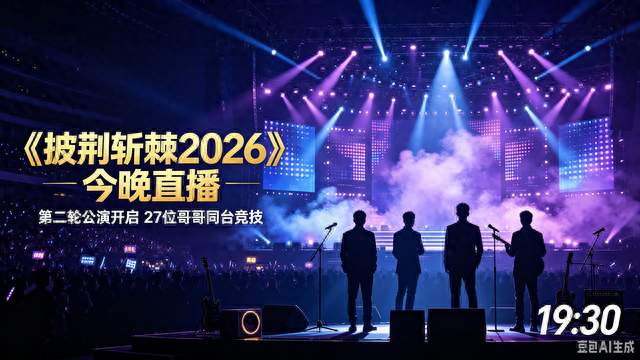 披荆斩棘二公歌单官宣 孙楠余文乐带队对决