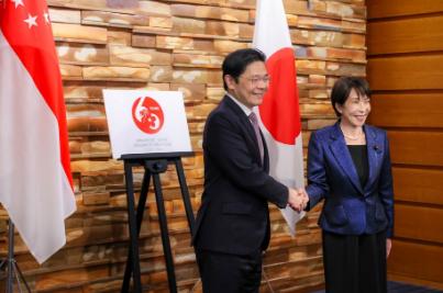 高市早苗发文表示，自己跟新加坡总理黄循财进行了首脑会谈，这也是他成为总理之后第一