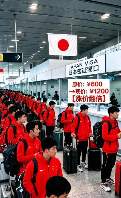 签证费涨了五倍，离境税也翻三倍，亚运会前这波操作有点急。
不是针对谁，但去日本看
