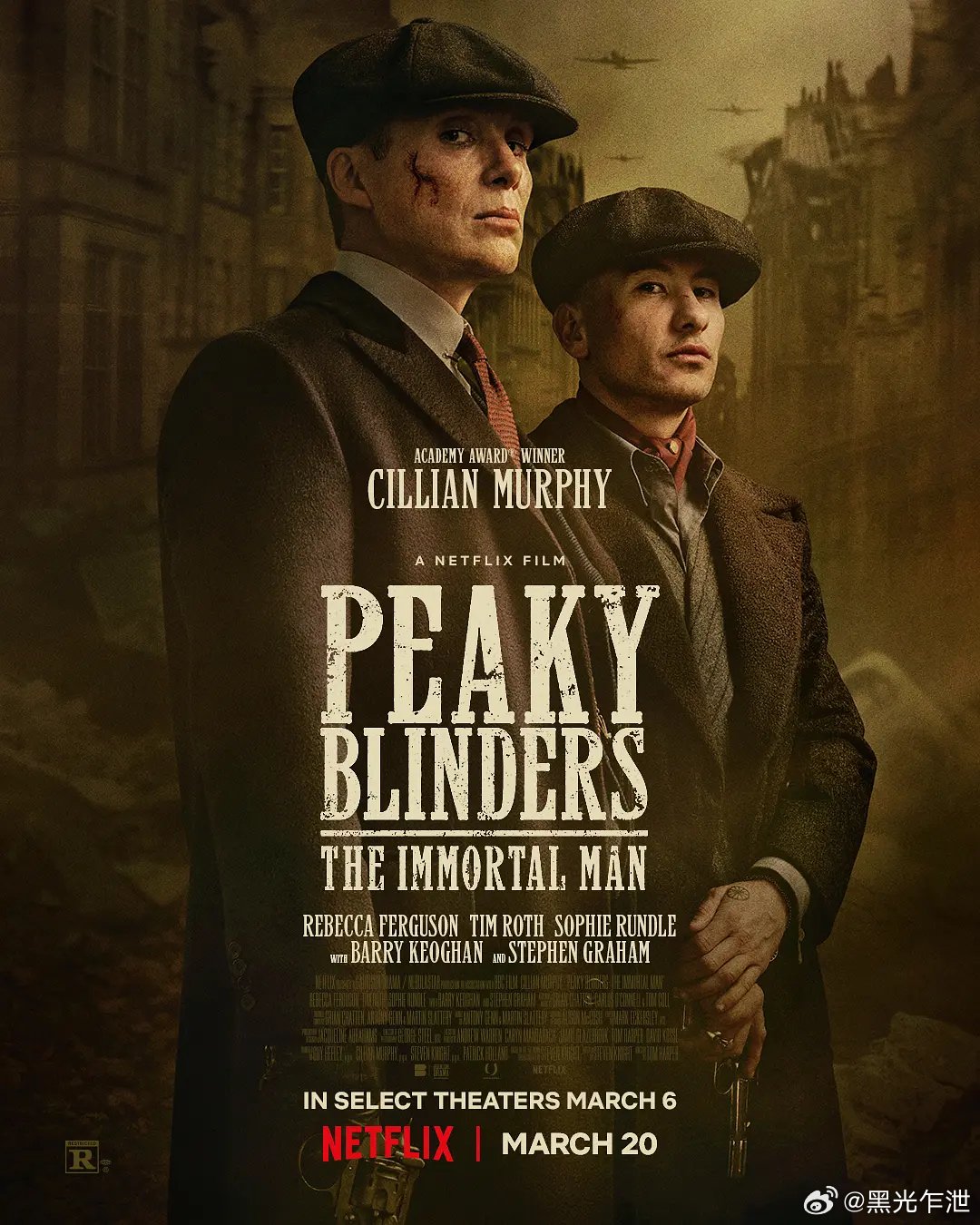 电影《浴血黑帮：不朽传奇》今日上线Netflix播出： 