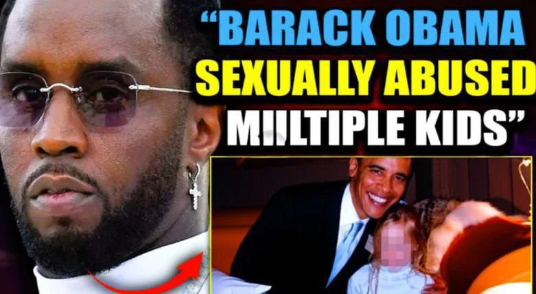 突发消息：奥巴马涉嫌与迪迪有关的恋童癖调查。越来越多的证据可能会摧毁他...