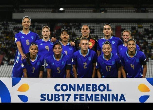 阿根廷女足[超话] 南美U17女足锦标赛阿根廷女足🇦🇷 2（Annika P