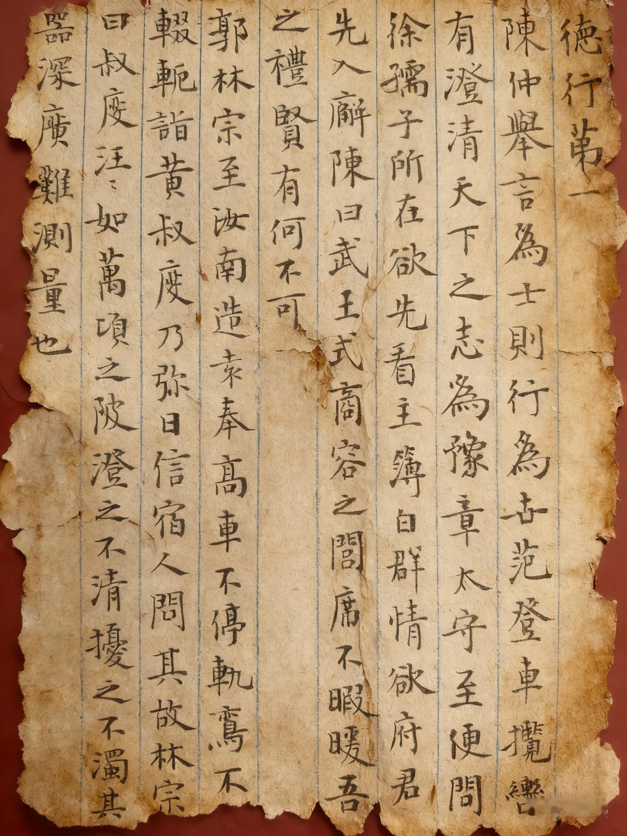 ai还是很牛的书法文化 古籍古书 每日分享 书法