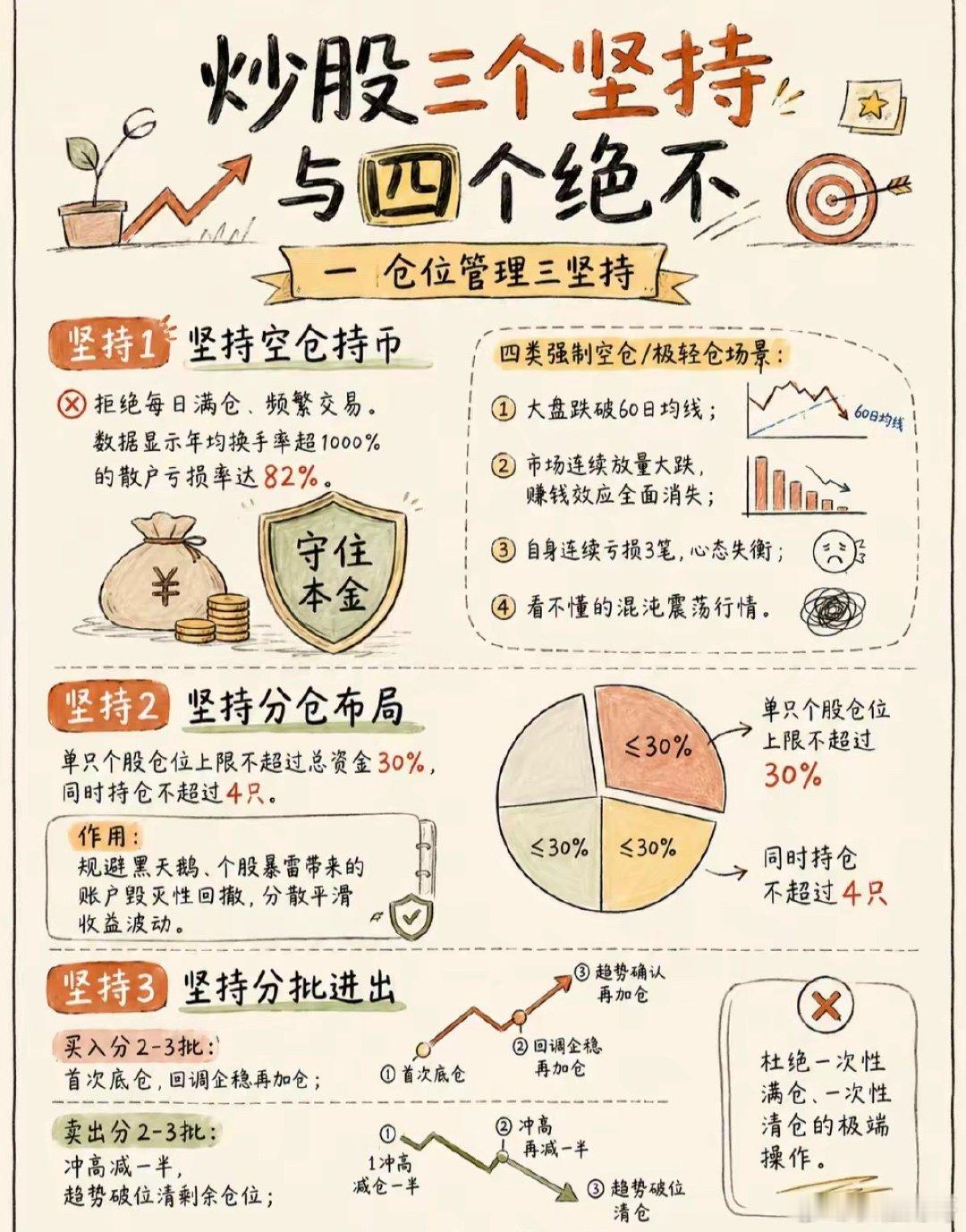 炒股先立交易规矩，少走五年弯路涨跌买卖、仓位风控、量价判断，这套完整交易体系能帮