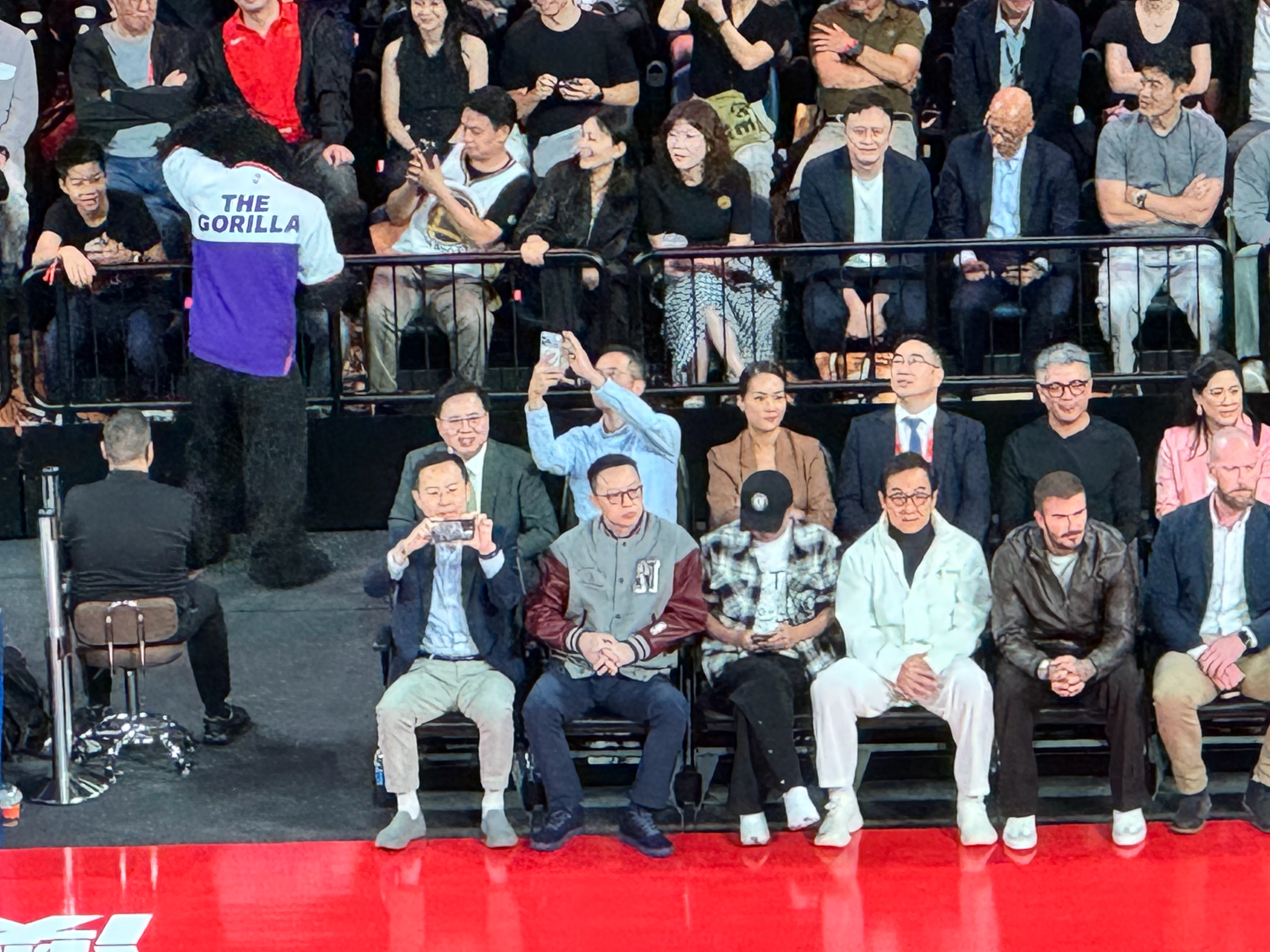 贝克汉姆！nba中国赛2025 // chinahawks ​​​