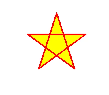 用 Python 画一个五角星⭐️