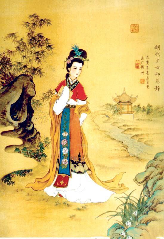 “明朝最飒女CEO”邢慈静：丈夫殉国后，她没守节牌坊，却把半生血泪绣成《莲花观音