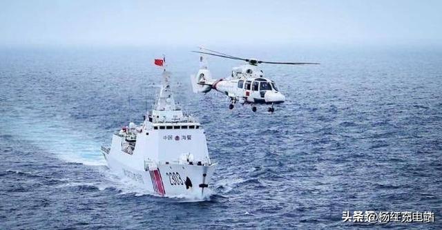 0.1海里贴身巡航！太平岛海域实力悬殊，台当局驱离谎言被彻底戳穿
 
近期，太平