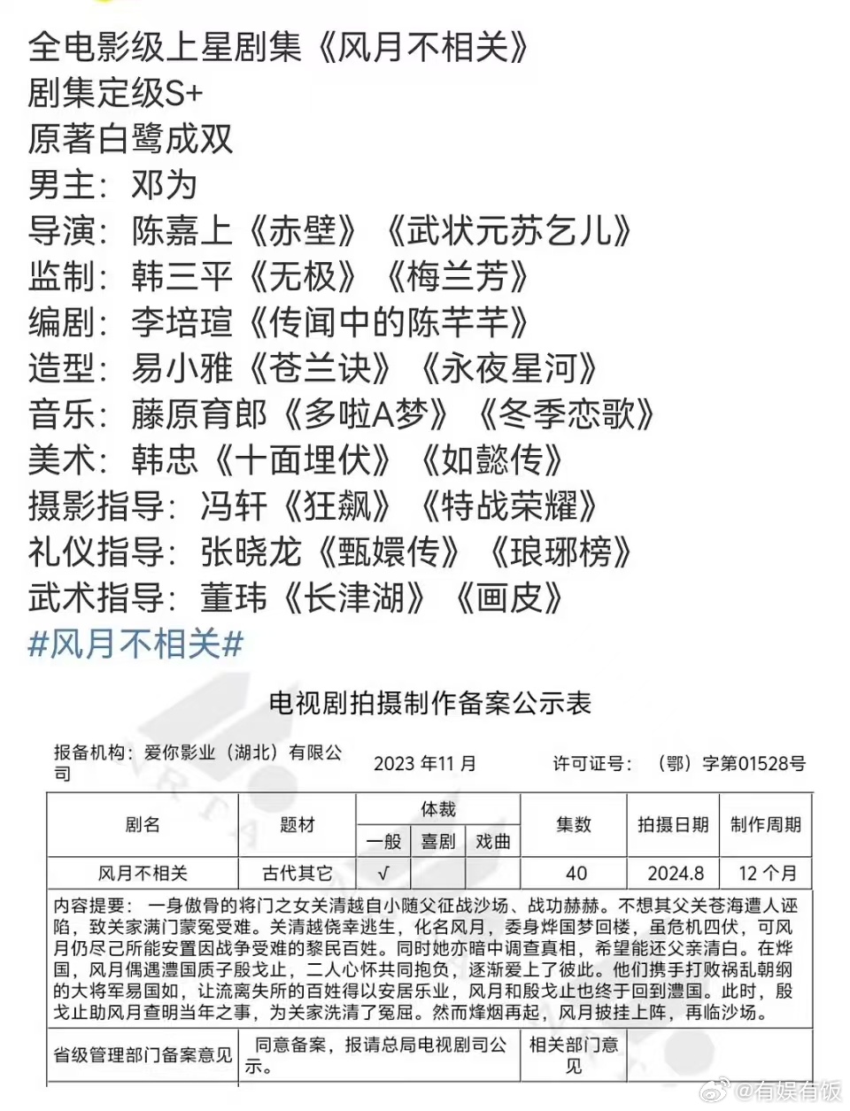 风月不相关网传班底风月不相关班底阵容风月不相关班底阵容，大事很妙，可以 ​​​