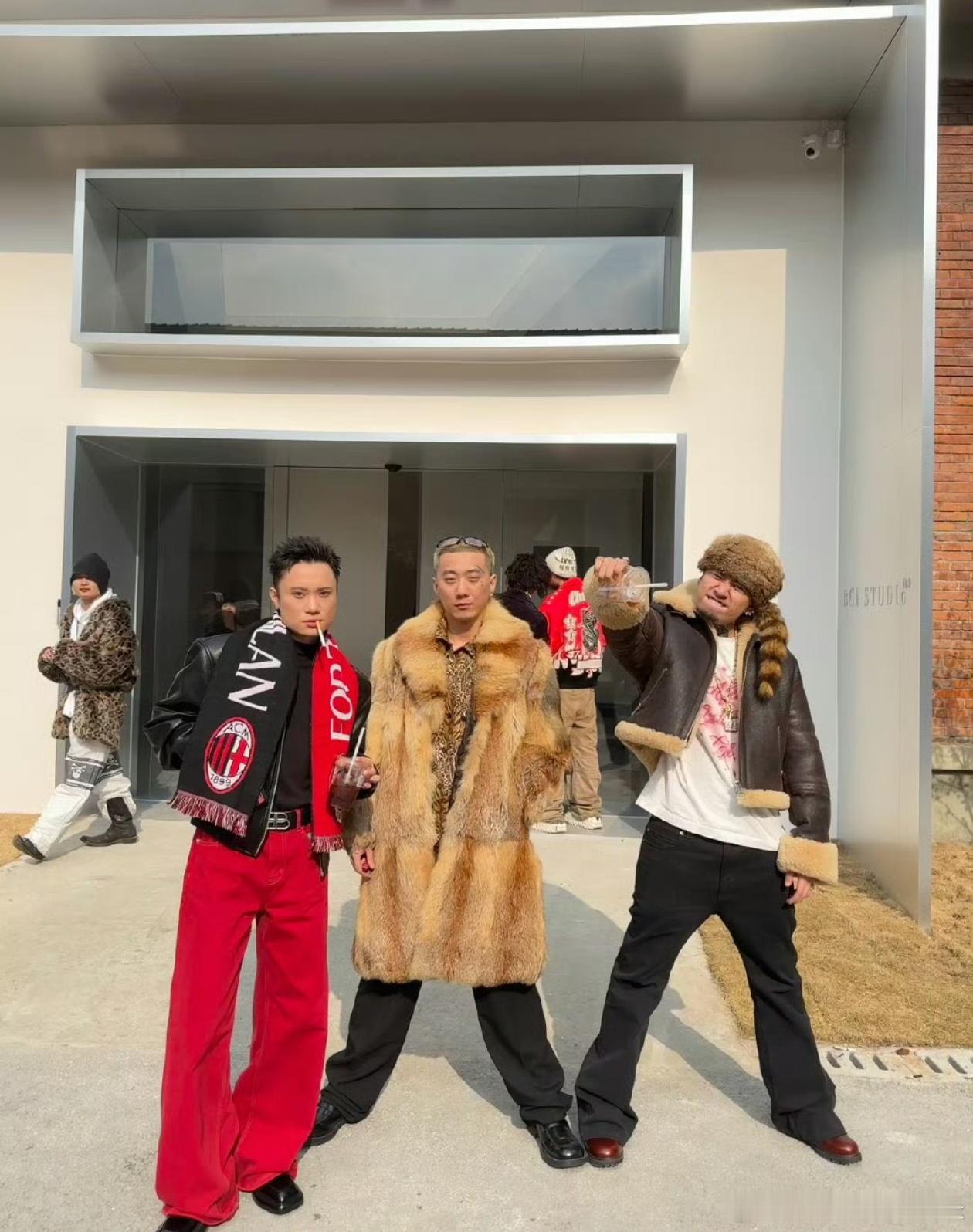 Ansrj、Melo、马思唯三人同框 