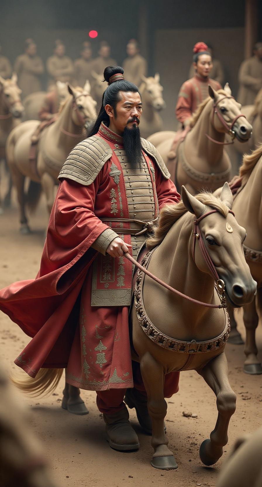 秦始皇：一位“千古一帝”的传奇人生

在中国悠久的历史长河中，有一位帝王的名字如