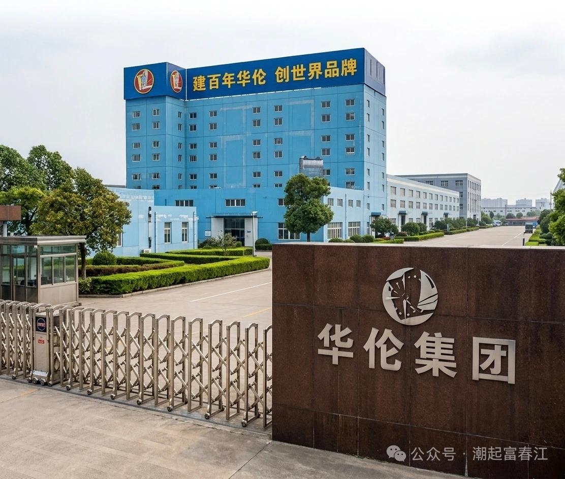 曾经在杭富公路进入富阳城区的新桥段，公路旁巍然屹立的陈建龙创办的华伦集团高大厂房