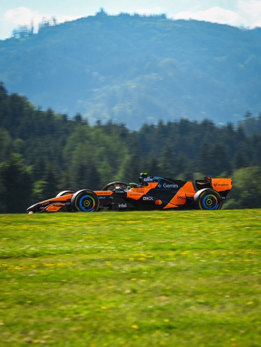 F12026F1英国大奖赛 迈凯伦下次带来翻转尾翼将会是在夏休前后 