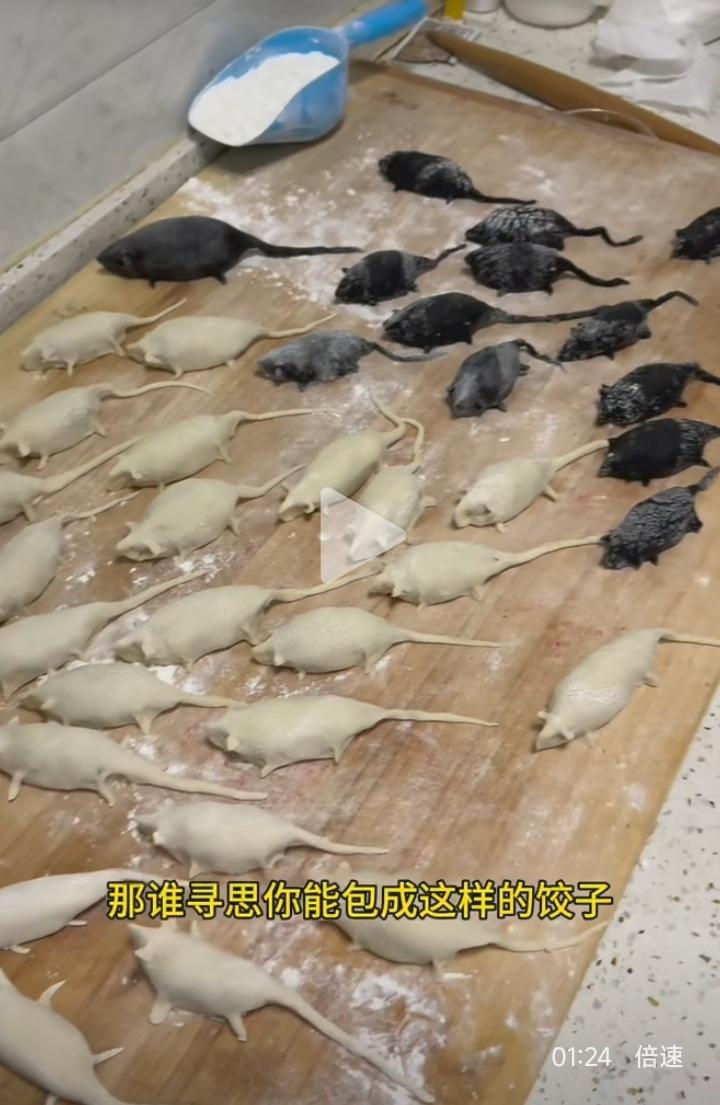 把饺子包成这样你敢吃吗？把饺子包成这样这是存心不让家人和客人吃吗？一女子心血来潮