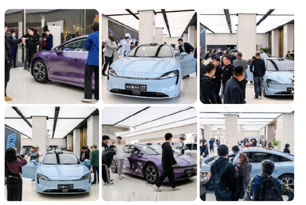 #智界新S7开启预售门店火爆# #余承东称智界新S7正式亮相广州车展#今日一早，