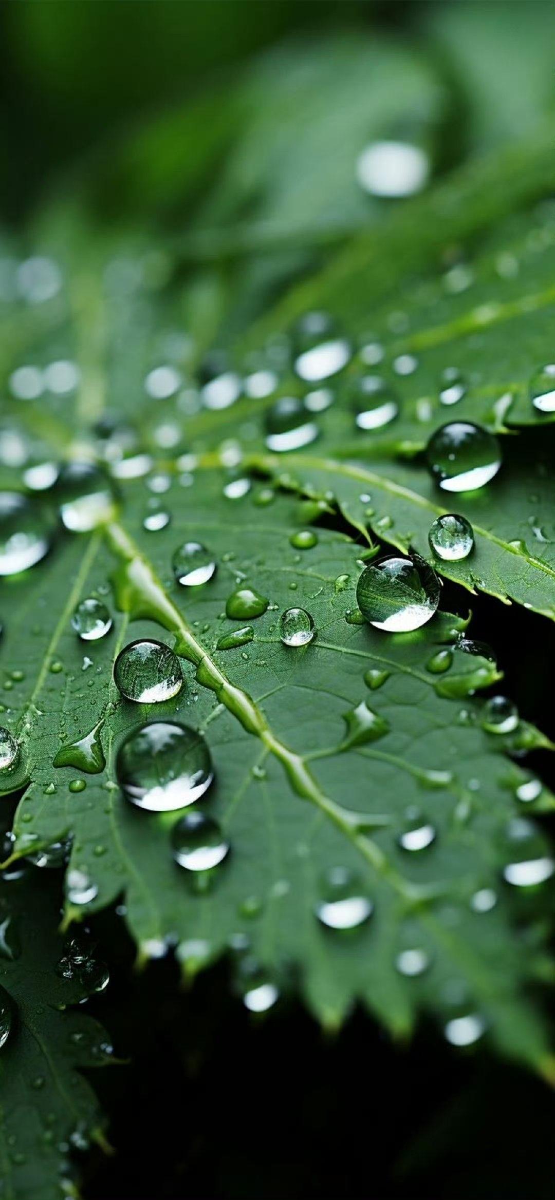 鹧鸪天 · 初夏雨后
        
雨过长堤翠叶酥，
草尖凝露似流珠。
暮烟