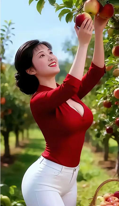 今年刚好二十八，
忙于果园未成家。
寻求有缘来帮称，
佳偶天成就是他？