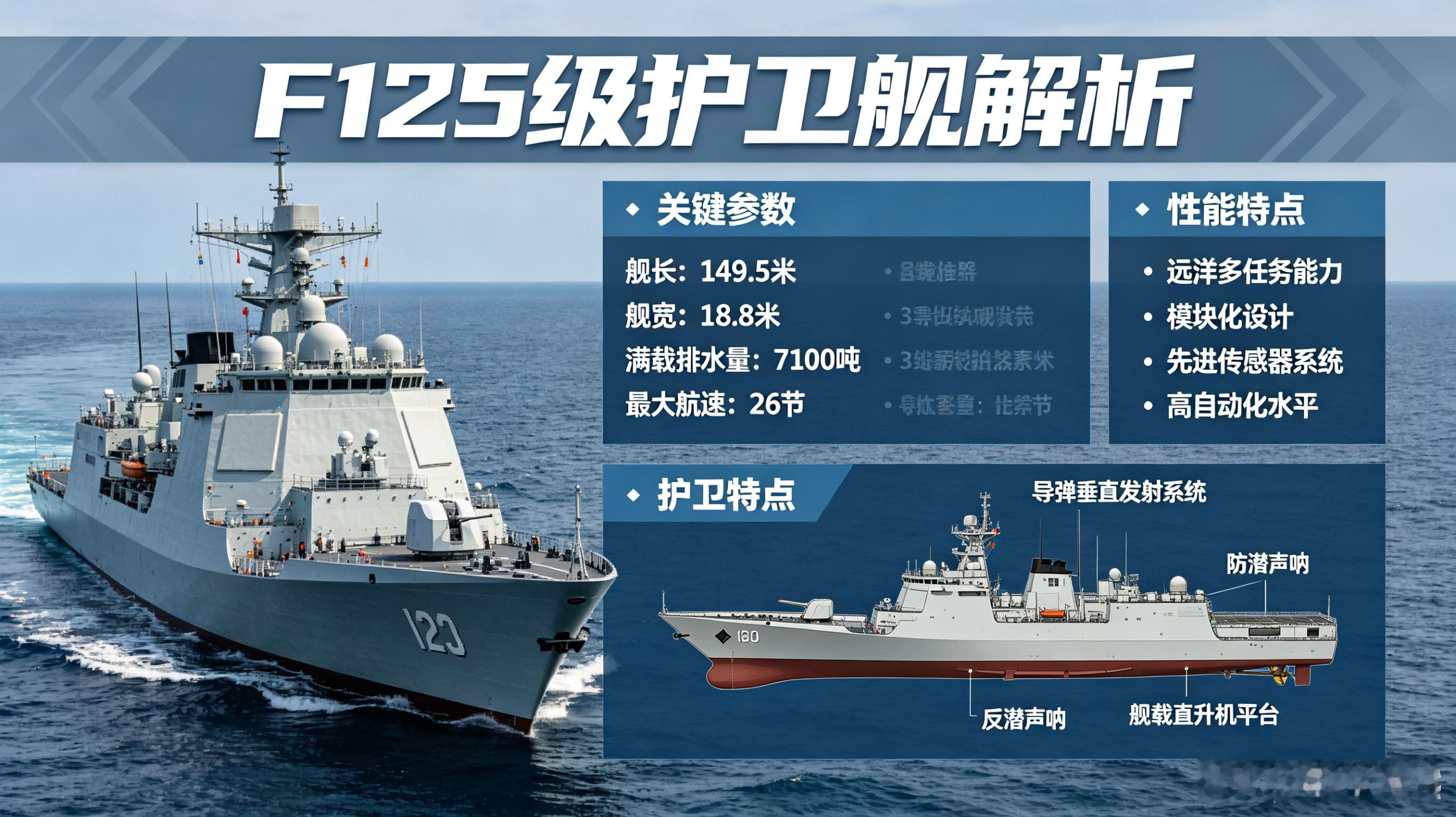 每天认识一件兵器每天认识一件兵器——F125“巴登-符腾堡”级护卫舰今天聊聊德国