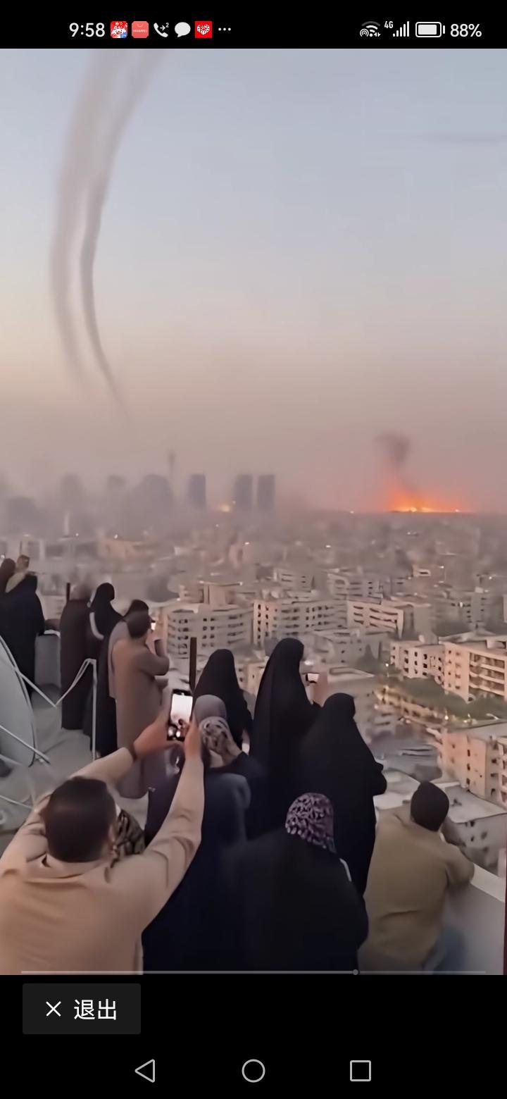 美伊战争，准确来说是美国政府和伊朗神权政府之间的战争，与普通民众无关。