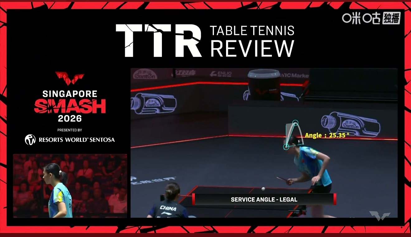 陈熠挑战裁判的fault挑战成功25.35° 