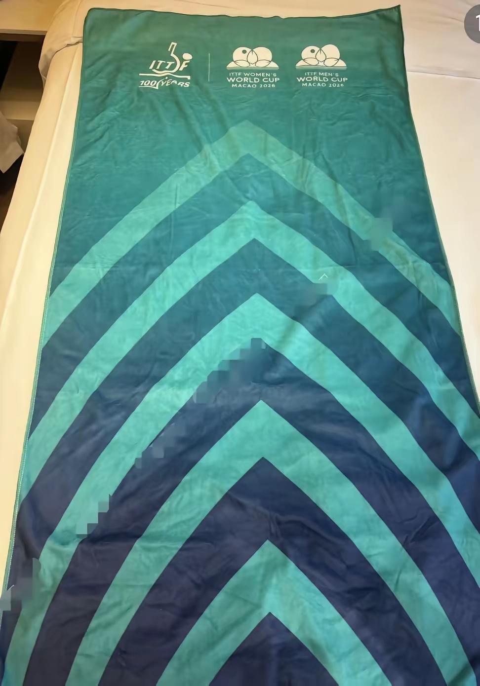 莎莎战胜高达后扔的毛巾被一位球迷抢到了，骄傲的晒出来。

有人还说这种小事发朋友