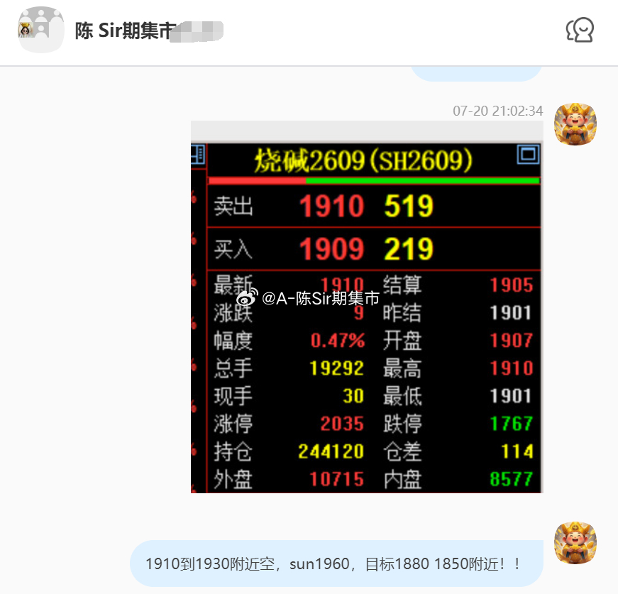 2026/7/21第五单【2609烧碱】烧碱完成40点！120点的lirun！烧
