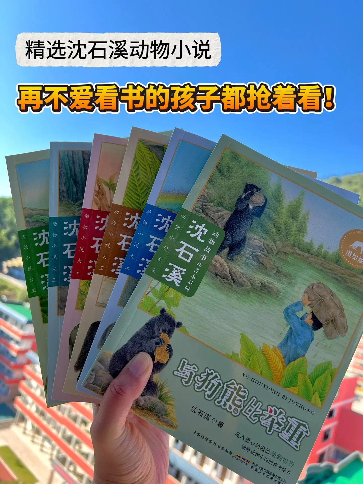 小学老师力荐《沈石溪动物大全》动物小说大王沈石溪经典之作，全彩插画、图...