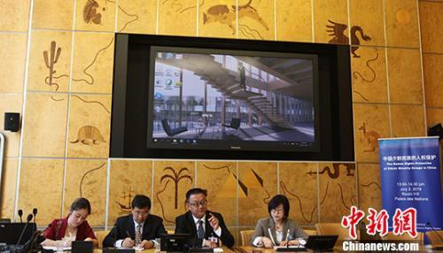 联合国人权理事会会议期间，青海省长直接把故事讲到了万国宫，联合国总干事给了四个字