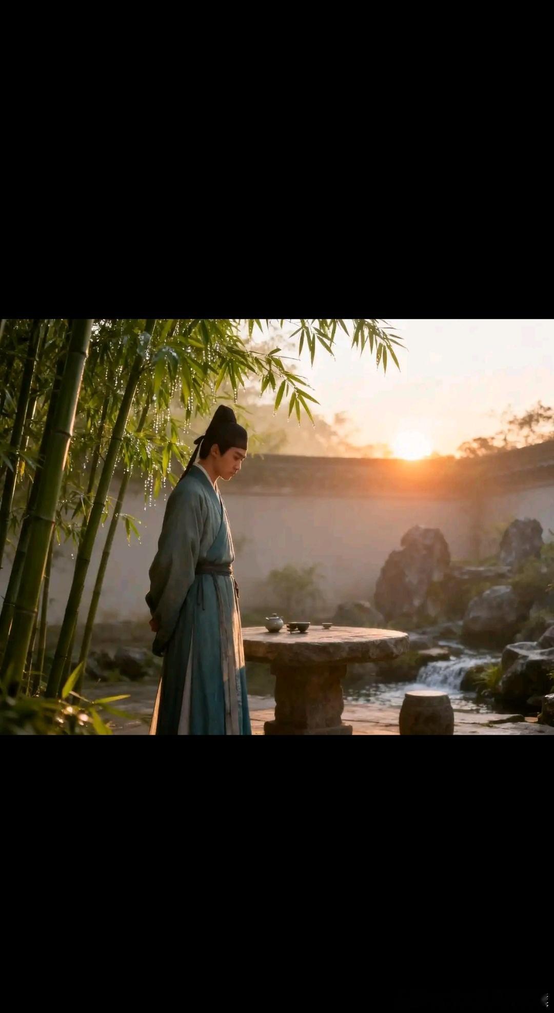 觉醒，是一场不动声色的告别￼《庄子·秋水》中，河伯初见大海时幡然醒悟：“今我睹子